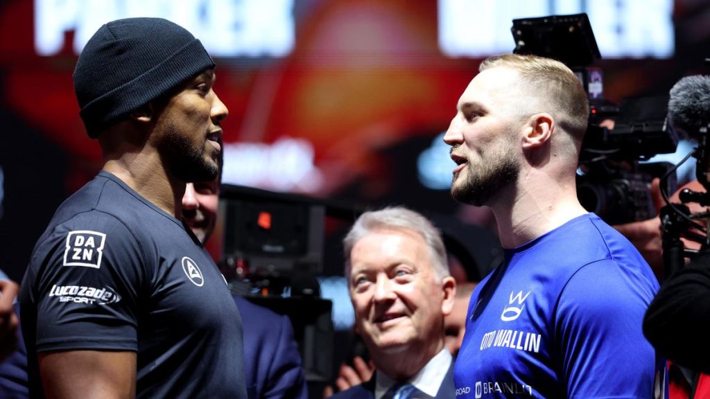 Joshua says he has 'no future' if loses to Otto Wallin 15