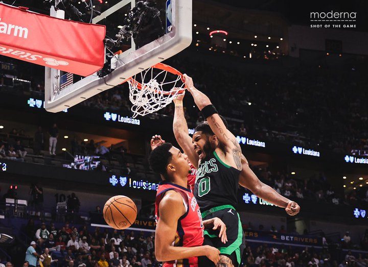 Tatum notches 23 as Celtics defeat Pelicans 104-92 in New Orleans 10