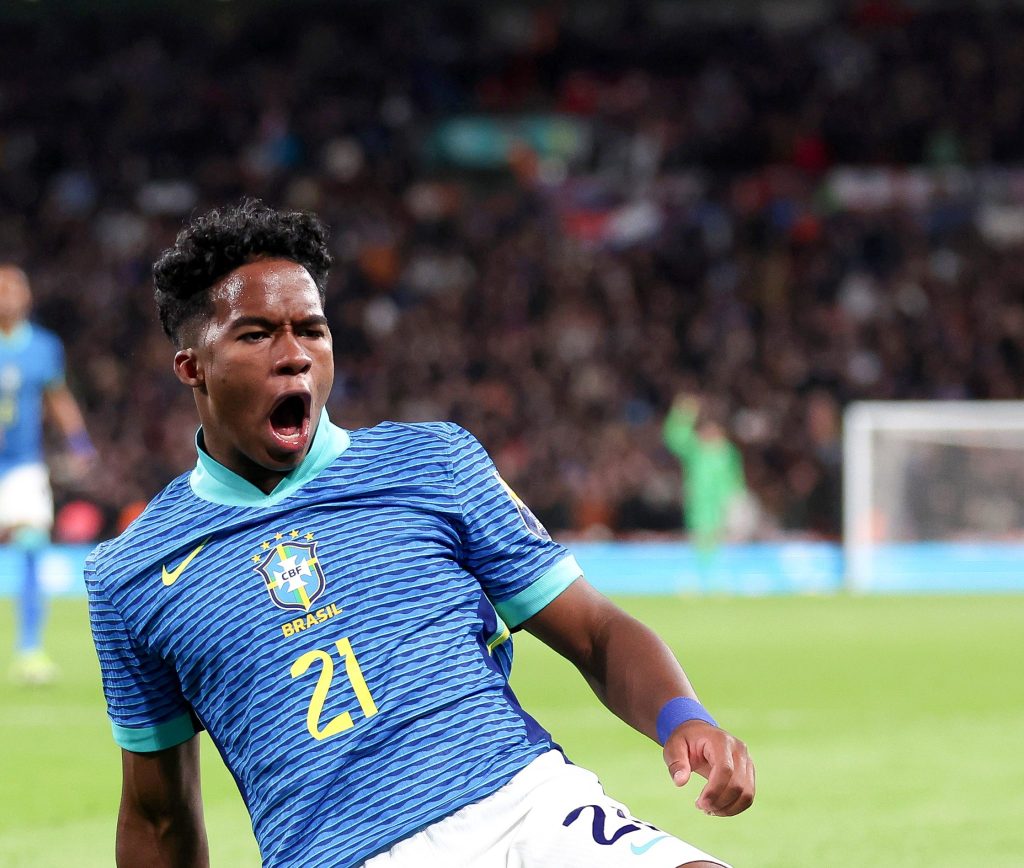 Brazil beat England 1-0 at Wembley after Endrick’s debut goal 13