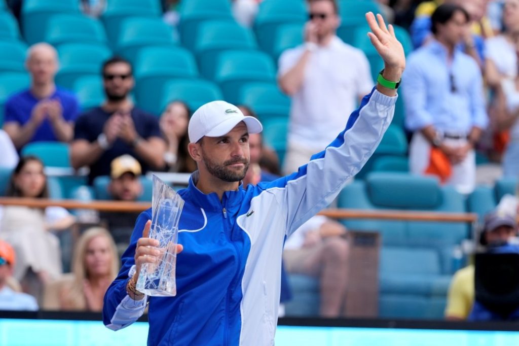 Dimitrov says he 'feels like a winner' despite Miami defeat 5