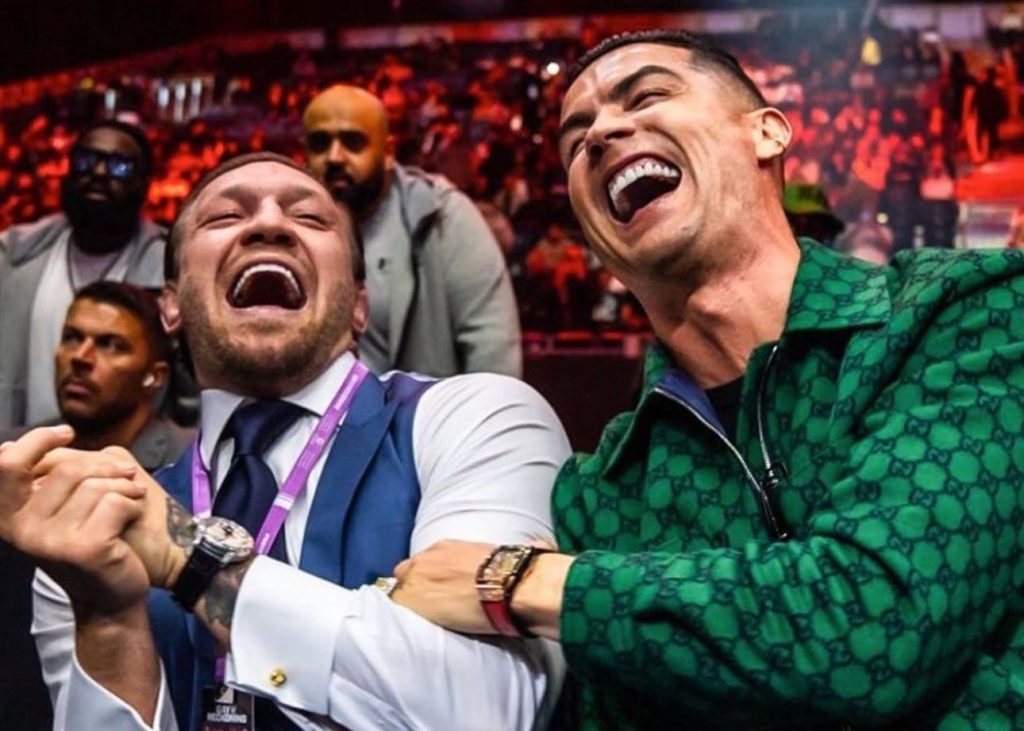 Conor McGregor teases $250 million fight with Cristiano Ronaldo 8