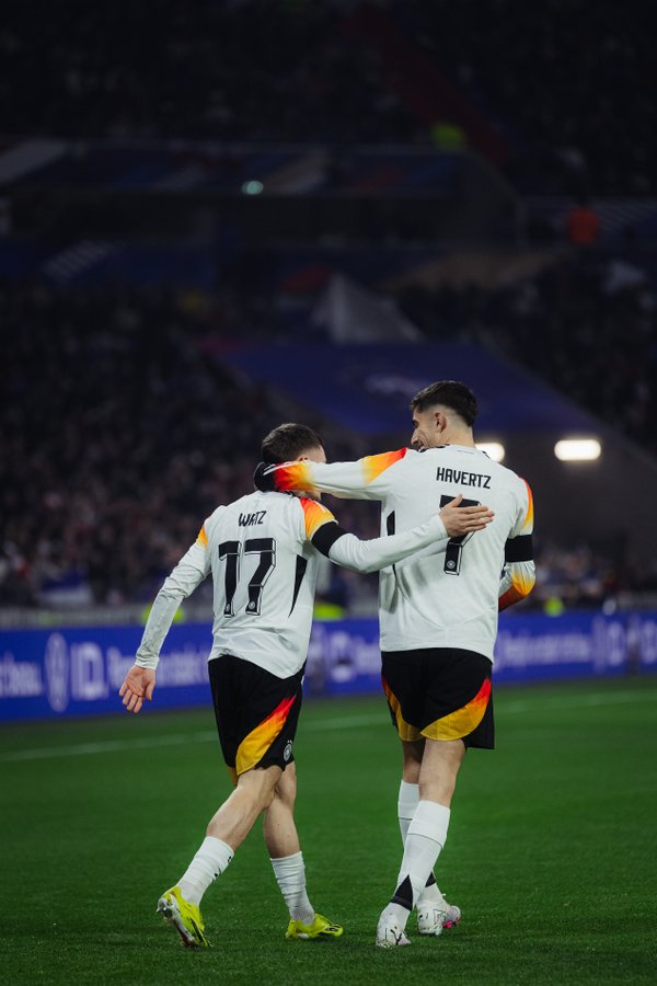 Germany defeat France 2-0 at Parc Olympique Lyonnais 12