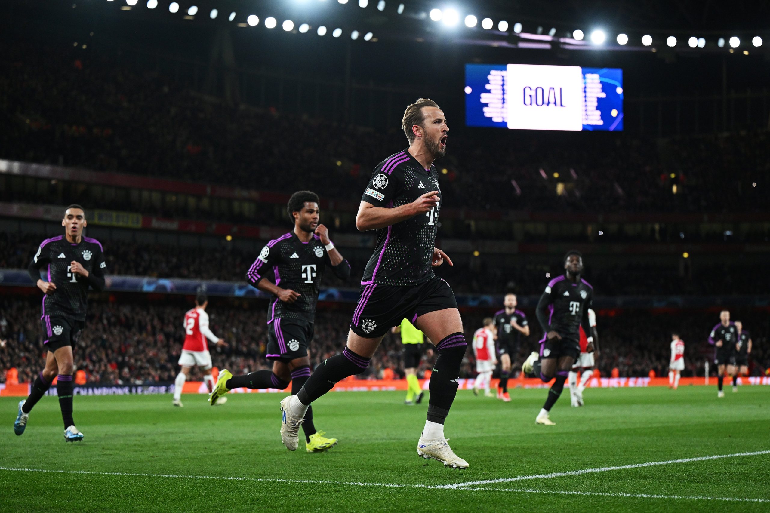 Kane’s 15th goal vs Arsenal not enough for Bayern in London width=