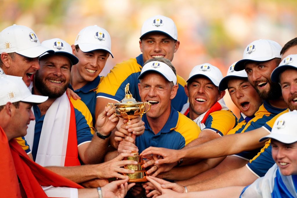 Luke to return as European captain for Ryder Cup 9