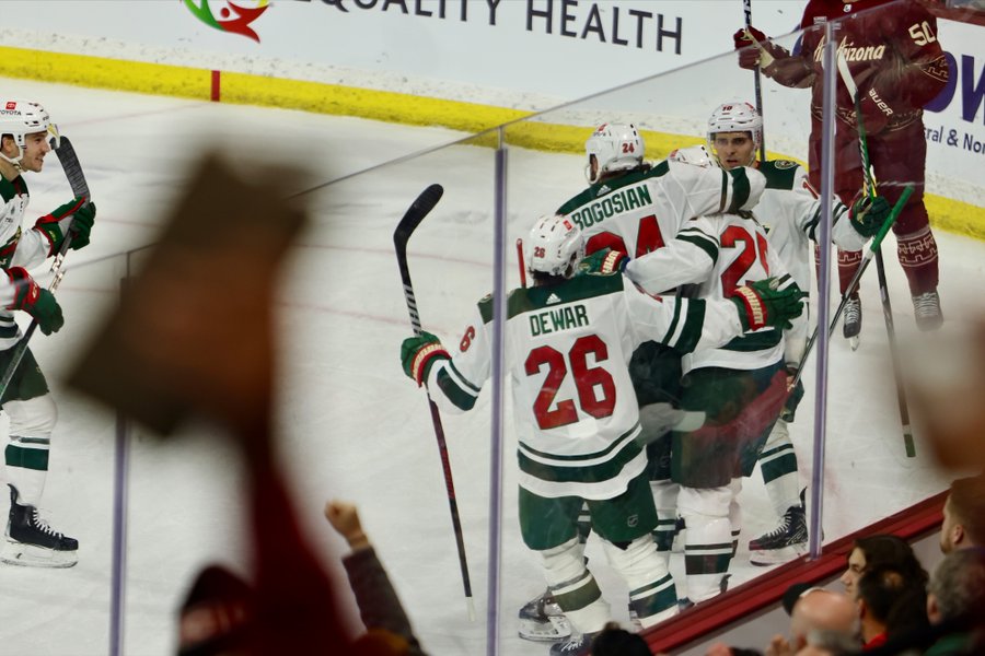 Wild defeat Coyotes 3-1 for 4th consecutive victory