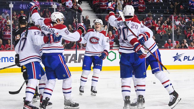 Canadiens beat Flames, Allen makes 45 saves 1