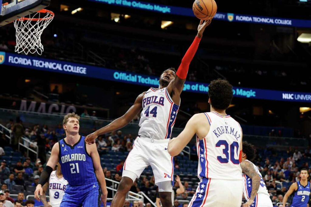 Balanced-scoring 76ers demolish Magic 3