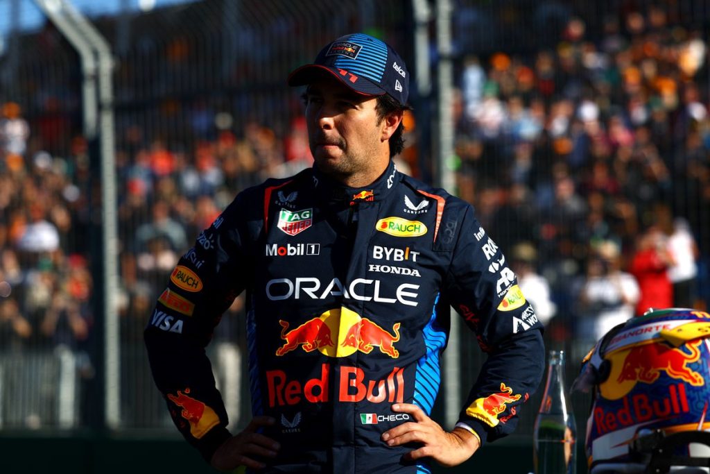 Tear-off compromised Sergio Perez in Australian Grand Prix 12