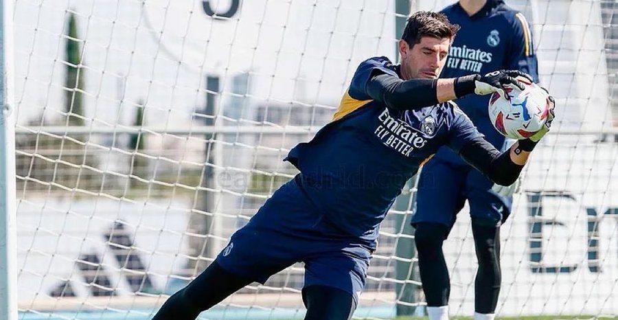 Courtois sustains new injury during Los Blancos training 5