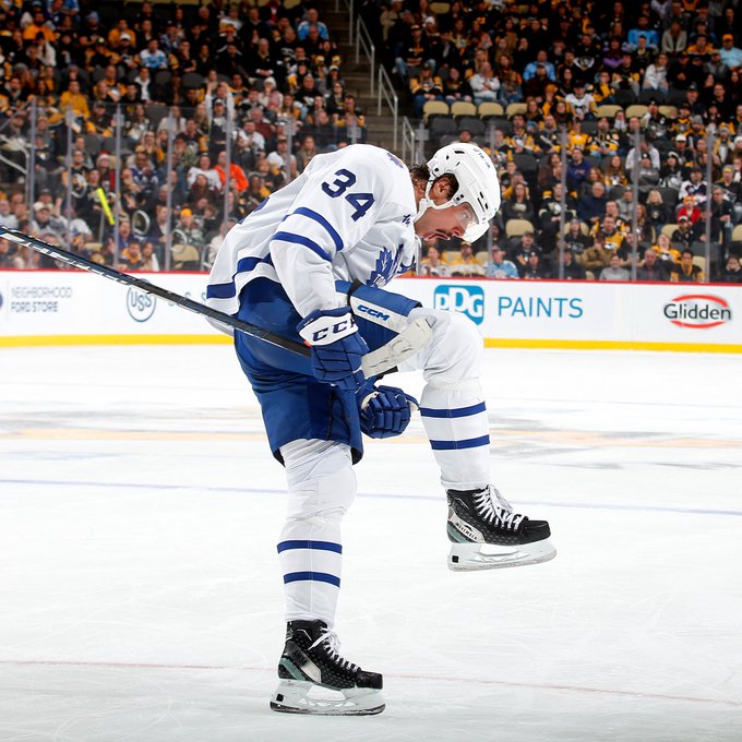 Maple Leafs end Penguins' undefeated streak 5