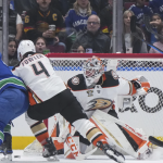 Joshua strikes twice to lead Canucks over Ducks 3-2