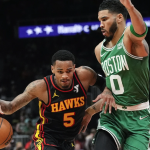 Murray makes game-winning OT shot for Hawks to beat Celtics 123-122